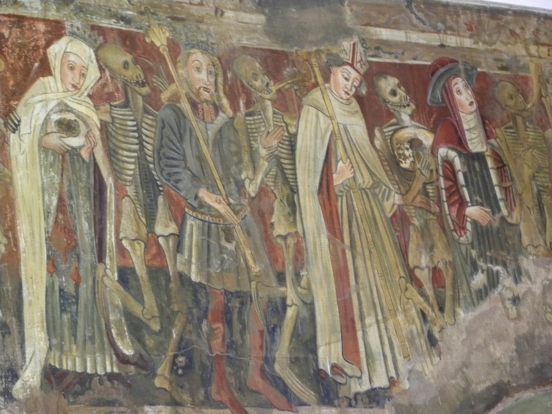 istria2009 366.jpg - Brijuni - freski w kościele św. Marii (tutaj kopia, ale w Beram zobaczę oryginał)